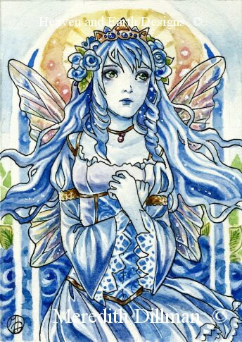 Blue Rose Fairy - Click Image to Close